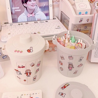 TẶNG STICKER - Thùng rác mini để bàn