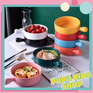 ❌THANH LÝ❌THỐ NƯỚNG TRÒN CÓ TAY CẦM, BÁT SỨ TRÒN ĂN DẶM, TRANG TRÍ BÀN ĂN - HÀNG LỖI NHẸ