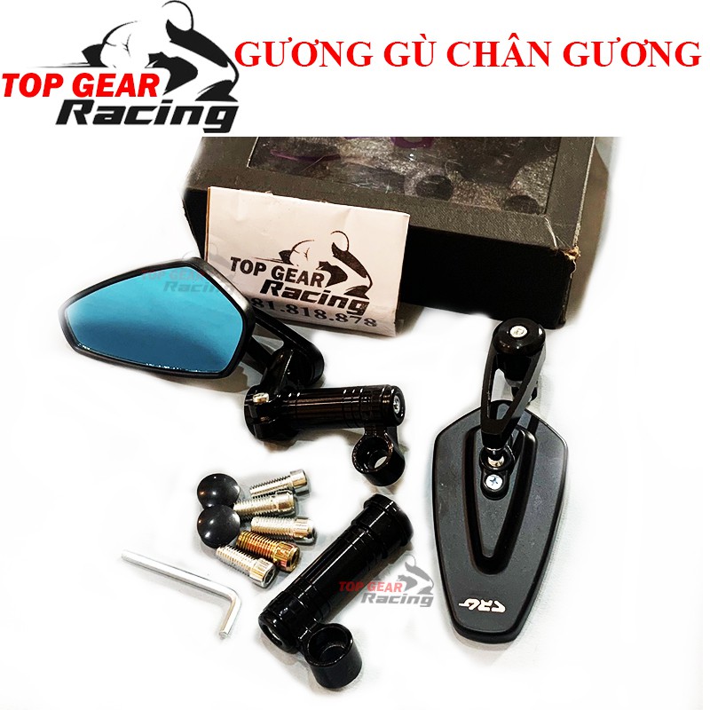 Gương Gù Chân Gương - Gương Gù Dài Dành cho mọi loại xe  <Mẫu Mới> - <TOPGEAR>