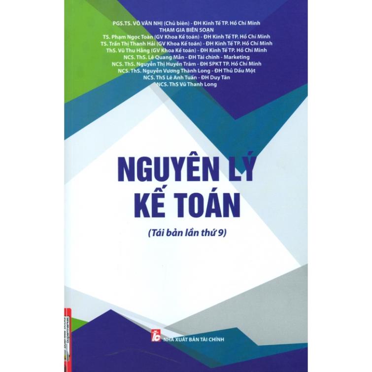 Sách - Nguyên Lý Kế Toán (Tái bản lần 9)