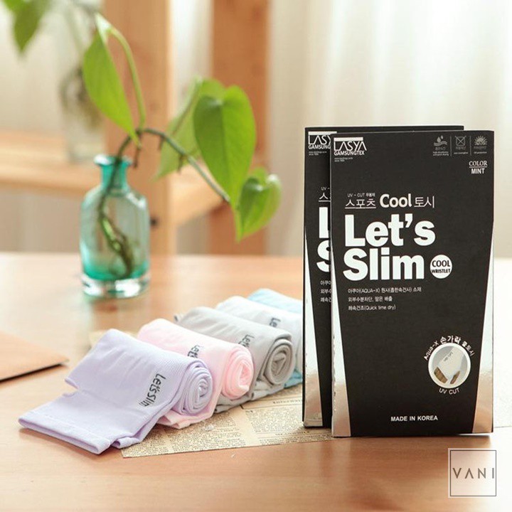 Hộp Găng Tay Chống Nắng Xỏ Ngón Let's Slim Dày Dặn - Vani Store [TAT00111]