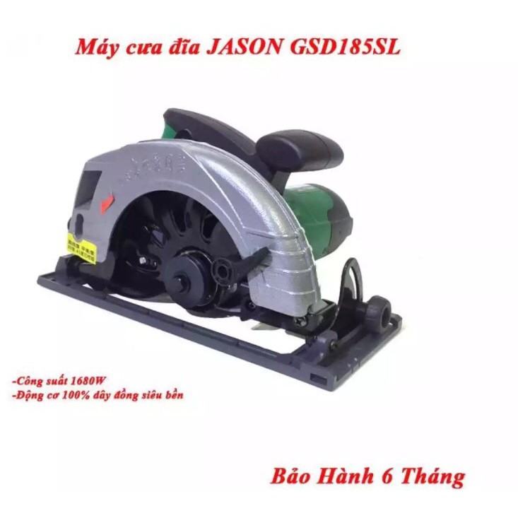 Công xuất lớn 1680W - Máy cưa xẻ gỗ cầm tay Jason - hàng nội địa chính hãng