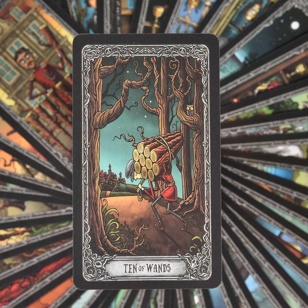 Bộ Bài The Dark Mansion Tarot Nifoki D1