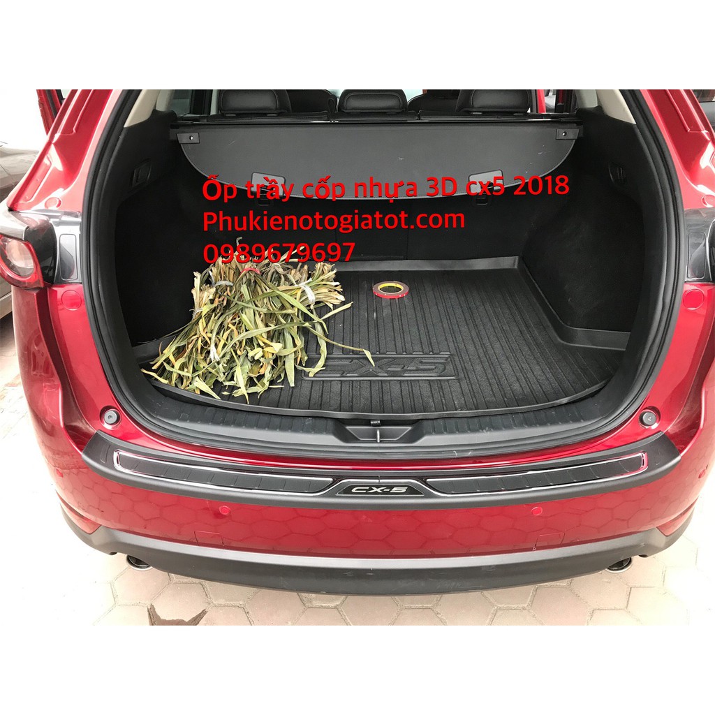 MAZDA CX5 - ỐP CHỐNG TRẦY CỐP NGOÀI NHỰA 3D THEO XE CX5 2019-2020
