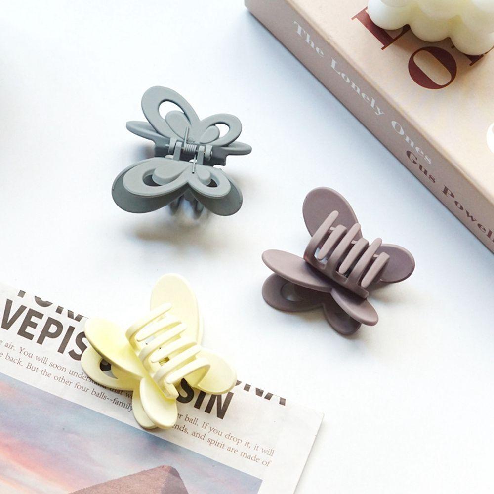 NICKOLAS Kẹp Tóc Càng Cua Họa Tiết Hình Học Đơn Giản Thời Trang Thu Đông Cho Nữ