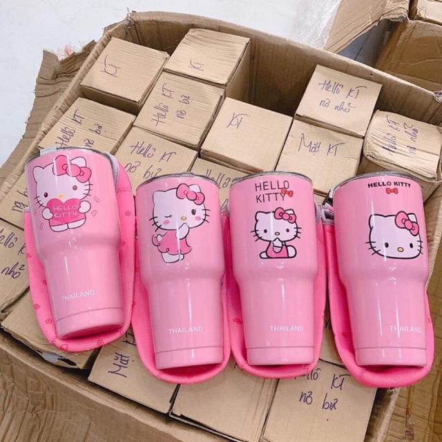 Ly giữ nhiệt hello kitty