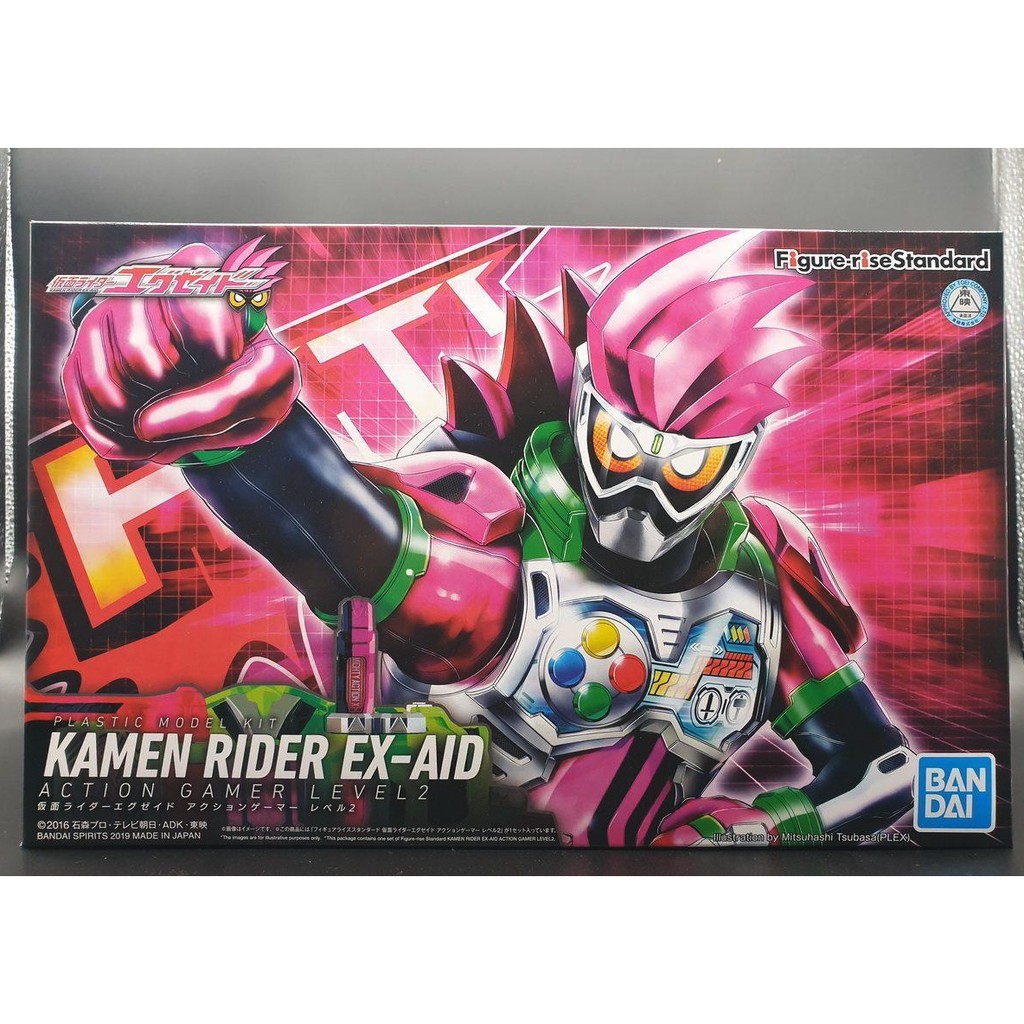 Chính hãng Figure-rise Standard mô hình Kamen Rider EX-AID ACTION GAMER LEVEL 2