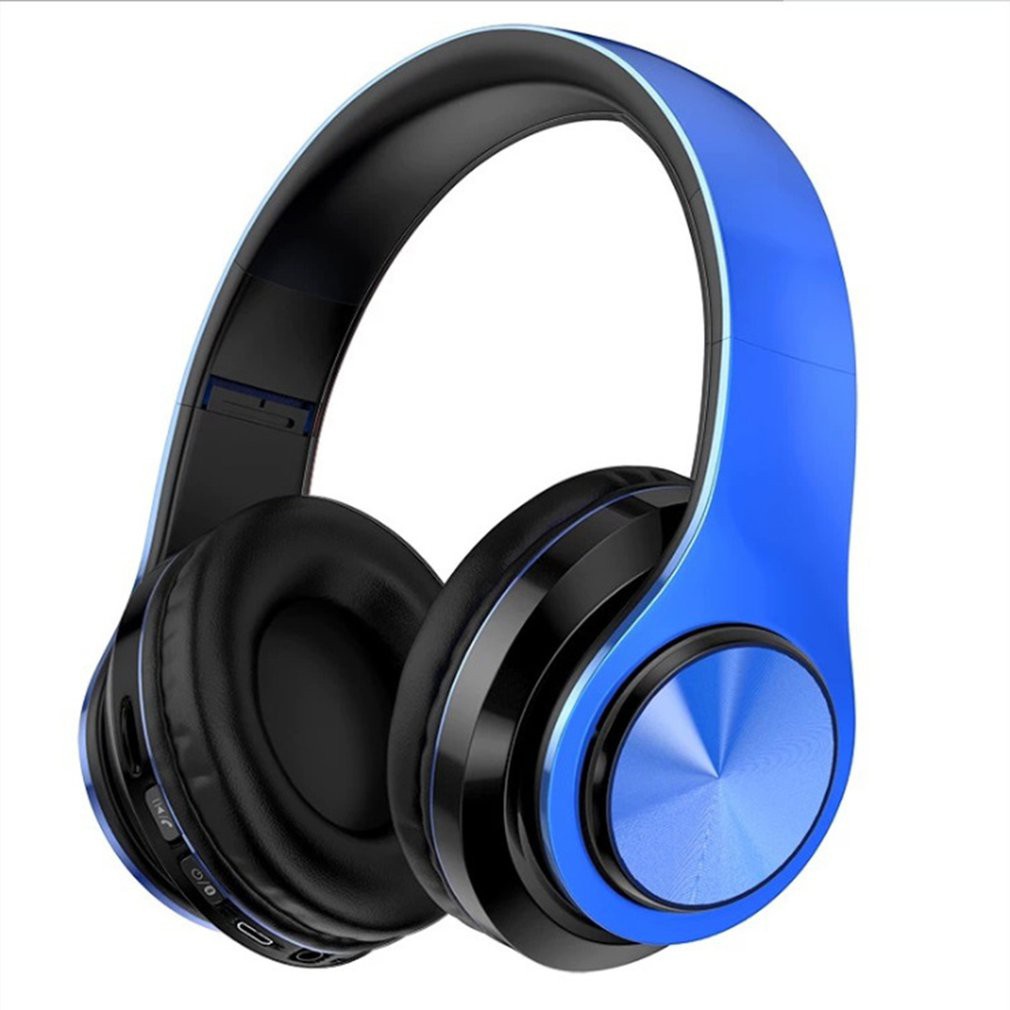 Tai nghe bluetooth chụp tai Led B39 - bluetooth 5.0 tặng kèm jack cắm PC, Bảo Hành 12 Tháng