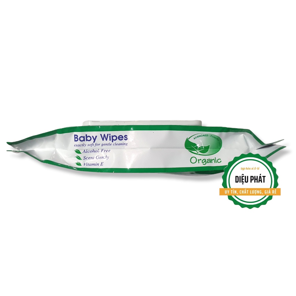 ⚡️ Khăn Ướt Baby Wipes Không Mùi 60 tờ