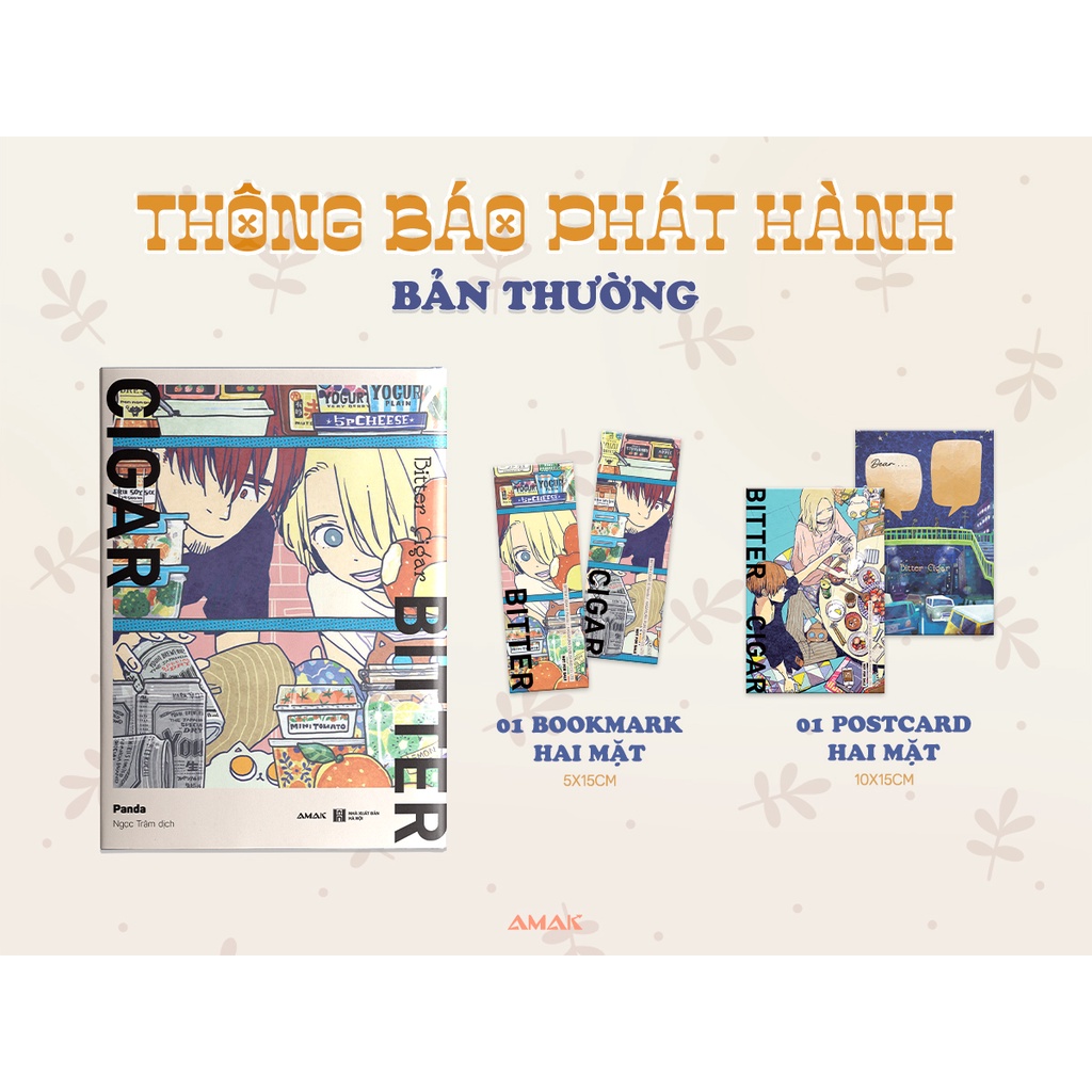 Sách Bitter Cigar - Tặng Kèm Bookmark Hai Mặt + Postcard Hai Mặt