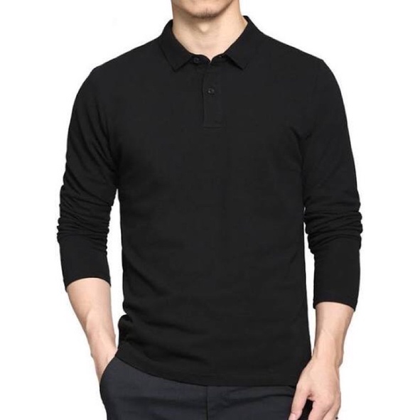 Áo polo nam dài tay nỉ dệt gai vải co giãn  cao cấp ZA03- Đẳng cấp doanh nhân, phong cách lịch lãm. | BigBuy360 - bigbuy360.vn
