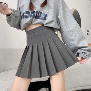 Chân váy tennis basic nâu thời trang Hàn Quốc