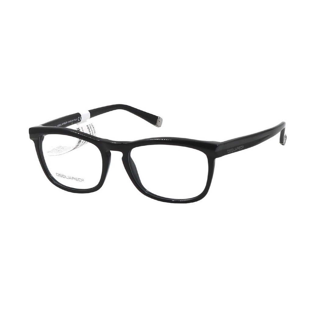 Gọng kính cận DSquared2 DQ5078 001 - bảo hành vĩnh viễn, sp chính hãng 100%, thiết kế dễ đeo bảo vệ mắt