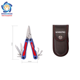 Bộ dao kéo đa năng 10 trong 1 workpro w014001