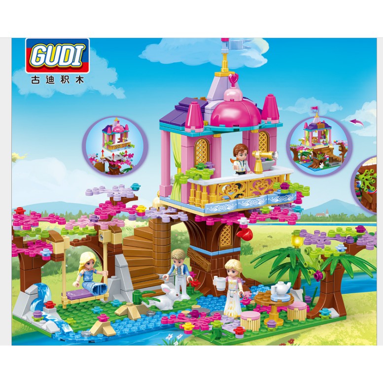 Lego khu vườn bí mật 498 chi tiết