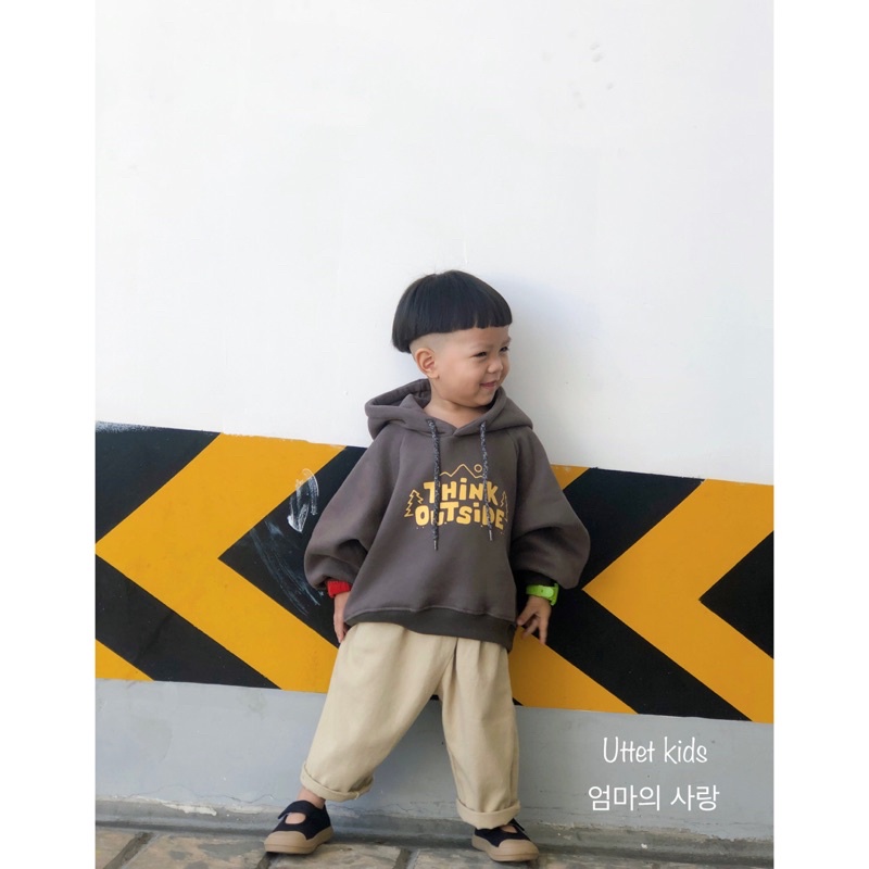 [Ảnh thật] ÁO HOODIE CHO BÉ TRAI VÀ BÉ GÁI CÓ LÓT LÔNG TÔNG MÀU HÀN QUỐC  1191 SIZE 80 ĐẾN 120