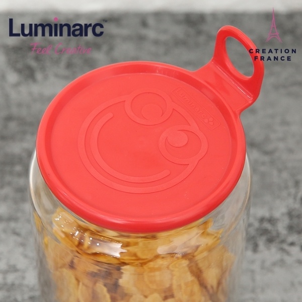 Bộ 3 Hủ Thuỷ Tinh Luminarc Rondo Smile 0.75L LUROP8058