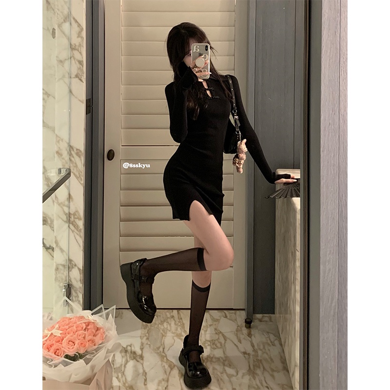 |S3- order| Váy body đen tay dài ( Feedback 2 ảnh cuối)