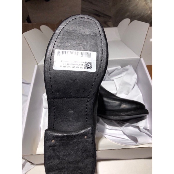 Giày cao cổ Guidi 796Z soft horse full grain back zip ankle boots