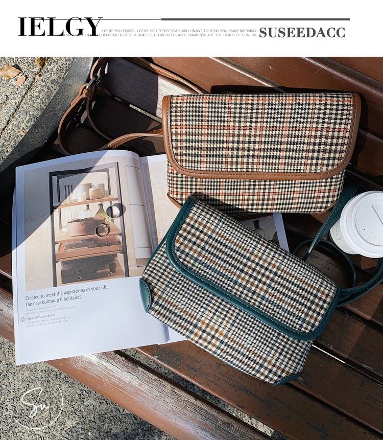 Túi Đeo Chéo Vai Kiểu Đơn Giản Thời Trang Sành Điệu Bắt Mắt