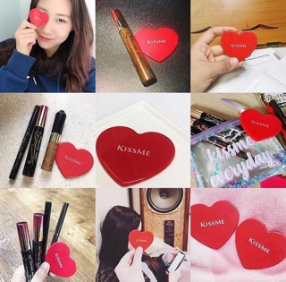 Set mascara kiss me + kẻ mắt