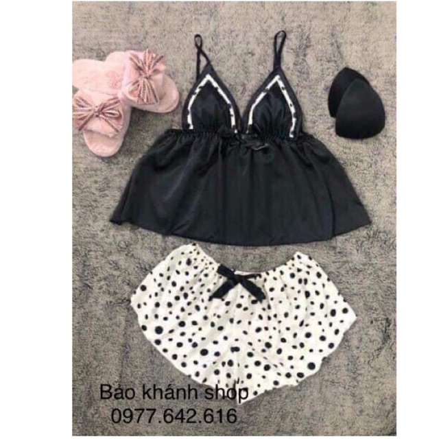 Bộ ngủ mặc nhà sexy g62 - váy ngủ sexy gợi cảm quyến rũ