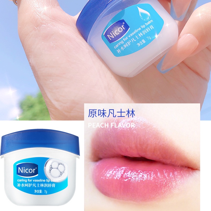 Hộp 4 Lọ Han Boli Vaseline dưỡng môi - cấp ẩm da mặt nạ nam và nữ