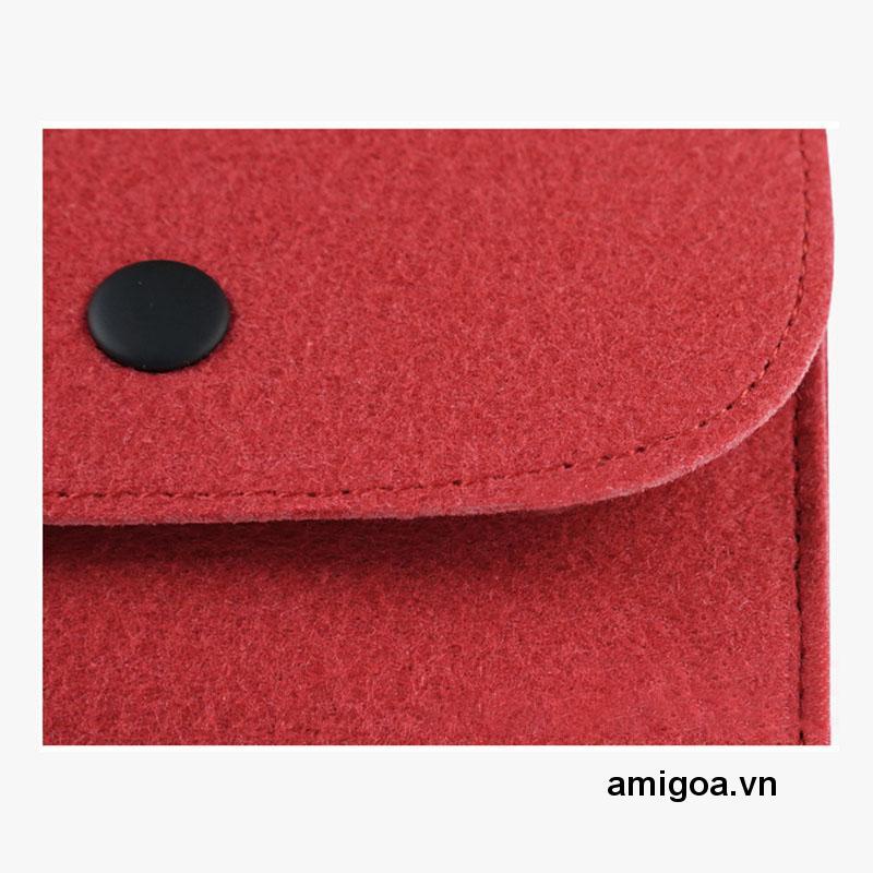 Túi Vải Nỉ Đựng Điện Thoại Di Động Tiện Dụng