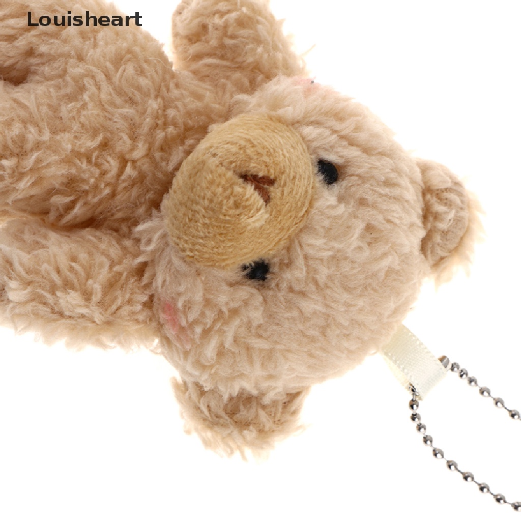 Bộ 2 Gấu Nhồi Bông 12cm Xinh Xắn Chất Lượng