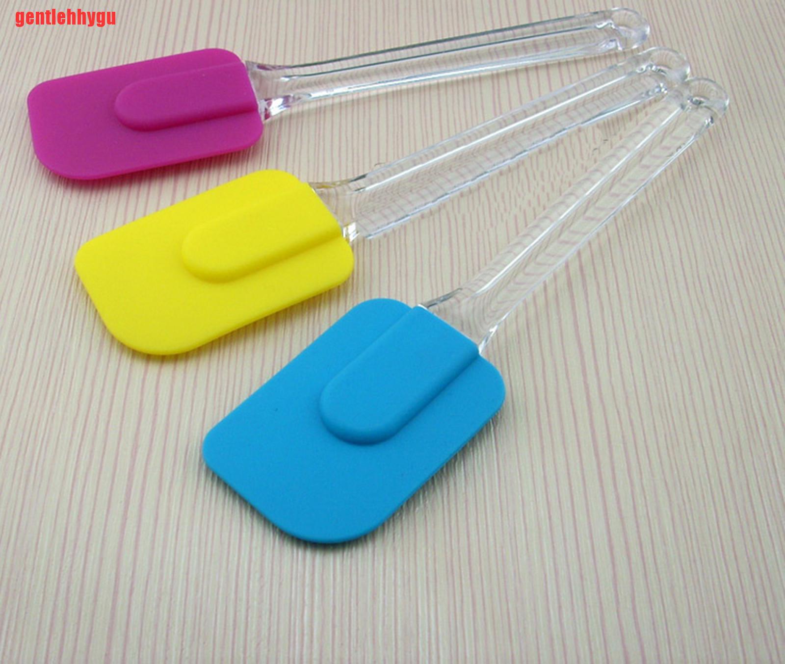 [gentlehhygu]Silicone Baking Cake Cream Butter Spatula Scraper Stir Kitchenaid Utensil Tool