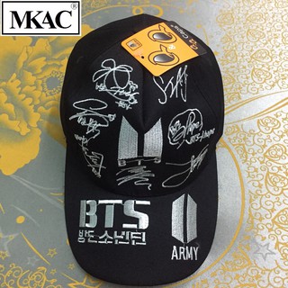 Nón Kết thời trang in logo BTS