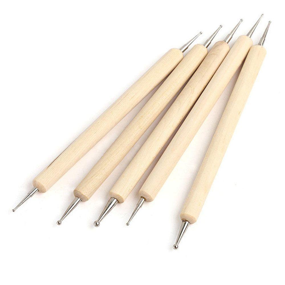 Set 5 Bút Hai Đầu Dùng Để Vẽ Trang Trí Móng Nghệ Thuật