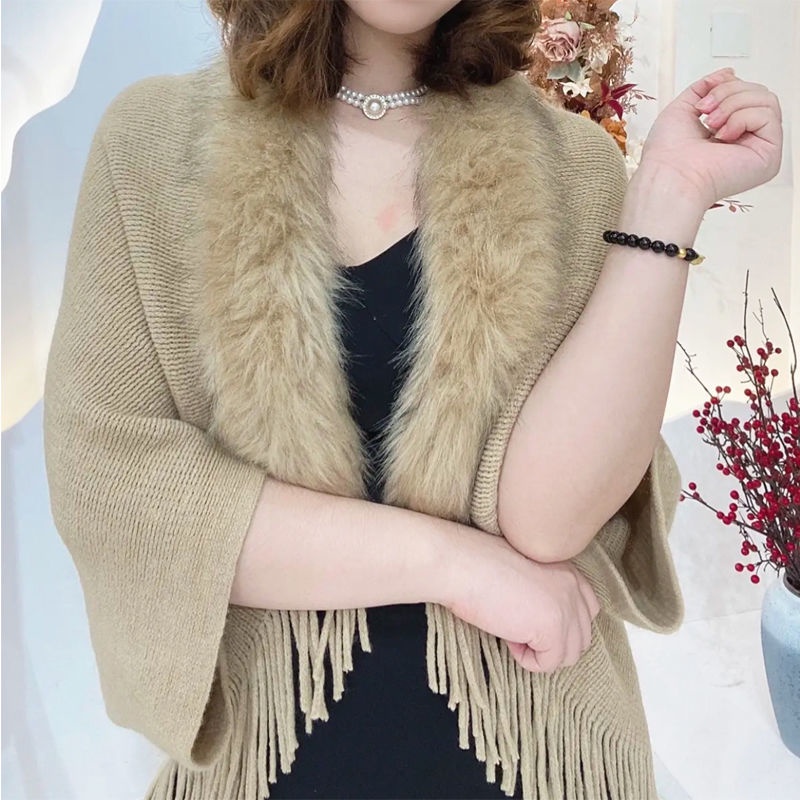 Khăn choàng dệt kim giữ ấm cổ qiu dong lady Bai Fu đẹp mắt người nổi tiếng trên mạng cho nữ
 | BigBuy360 - bigbuy360.vn