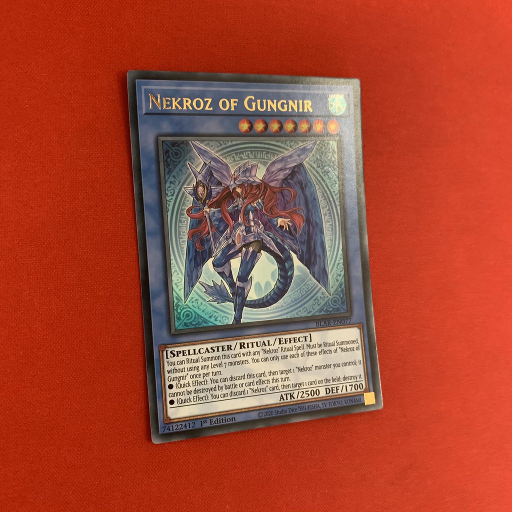 [EN][Thẻ Bài Yugioh Chính Hãng] Nekroz of Gungnir