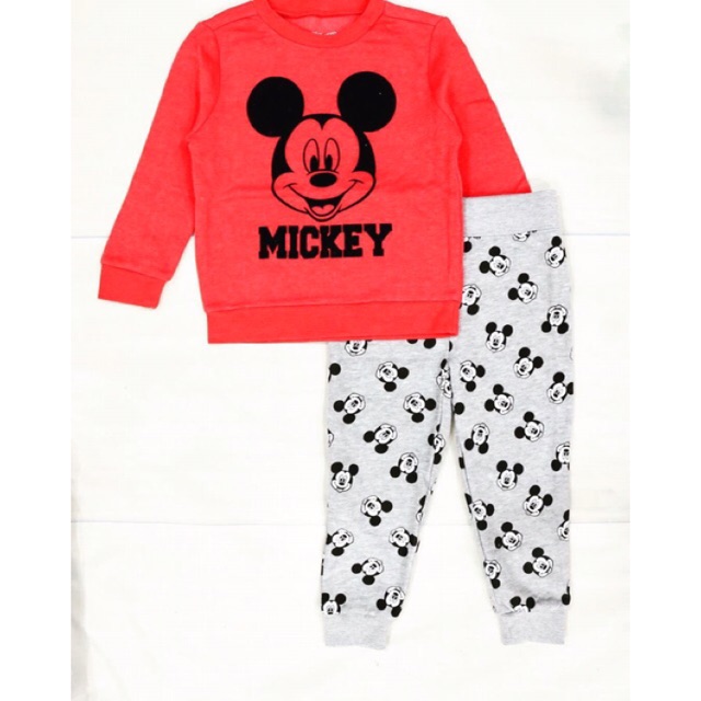 Bộ nỉ bông Mickey