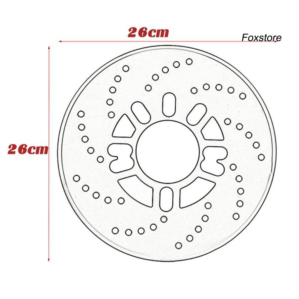 Set 2 Ốp Phanh Đĩa Bằng Hợp Kim Nhôm Trang Trí Xe Hơi fs-47