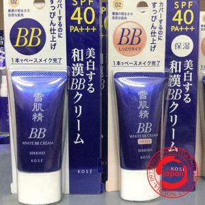 Kem nền chống nắng BB Kose Cream Sekkisei White BB Cream (30g)