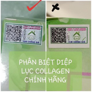 [CHÍNH HÃNG] Diệp Lục Colagen