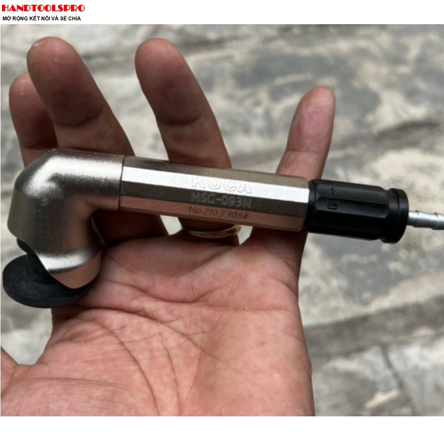 Bộ máy mài hơi cong 90 độ KOCA MAG-093N