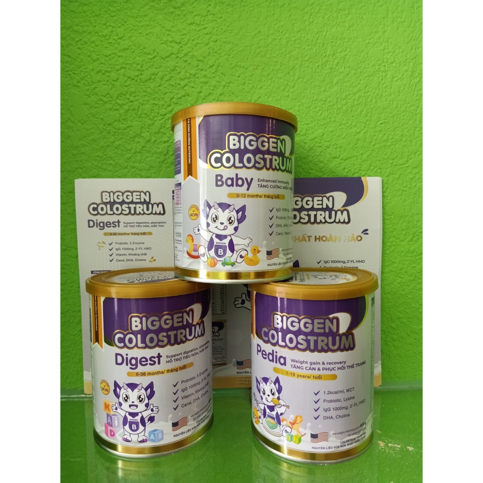 BIGGEN COLOSTRUM PEDIA: SỮA NĂNG LƯỢNG CAO CHO TRẺ SUY DINH DƯỠNG