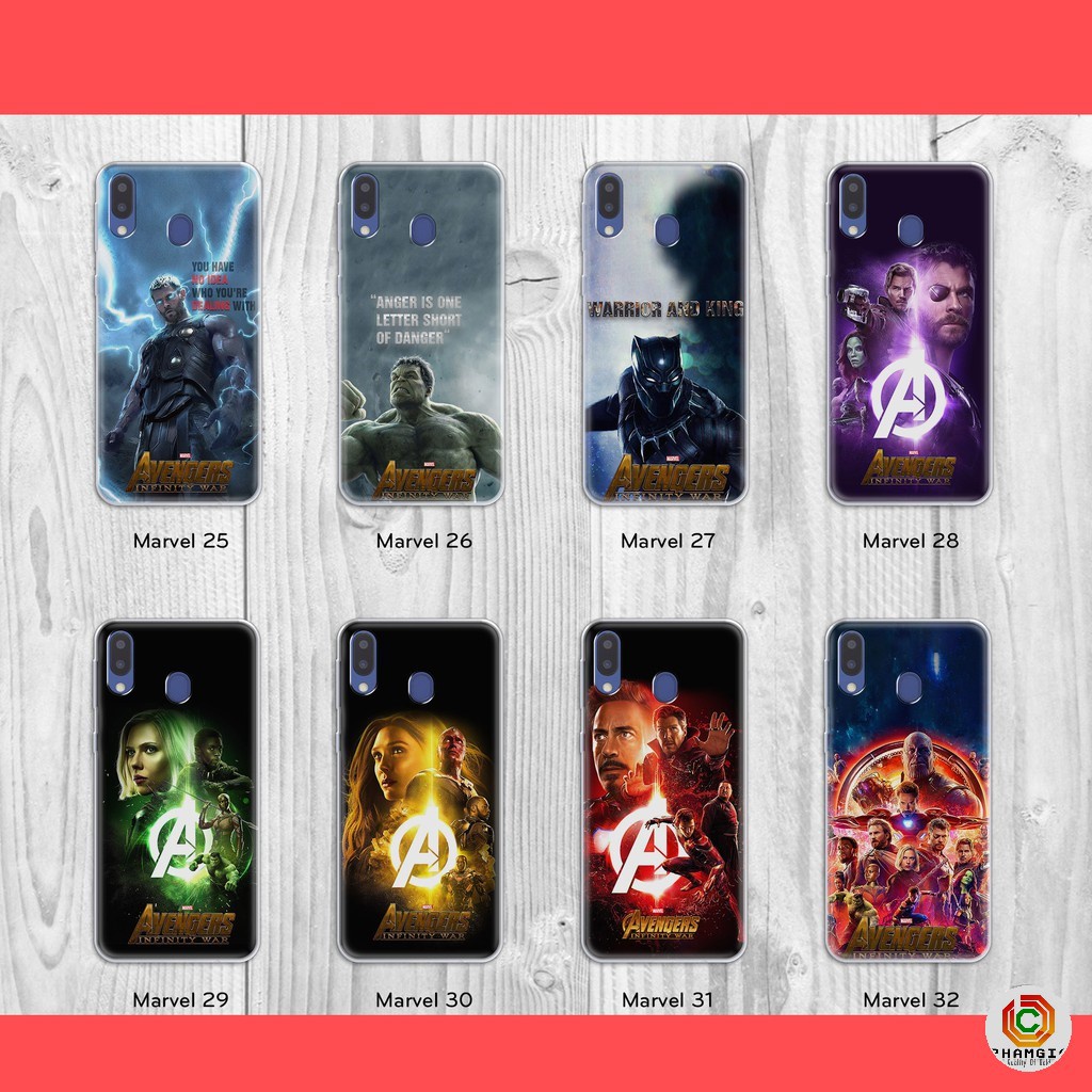 Ốp lưng in hình siêu anh hùng Marvel samsung A50 / A30 / M20 / A20 / M10 / A10
