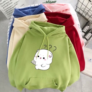 Áo hoodie gấu trắng ❓