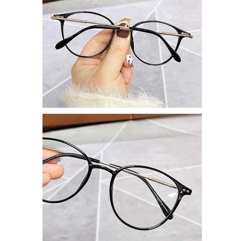 (KIQI-FASHION) COD Mắt Kính Chống Tia Bức Xạ/ Ánh Sáng Xanh Từ Máy Tính Thời Trang Hàn Quốc Chất Lượng Cao