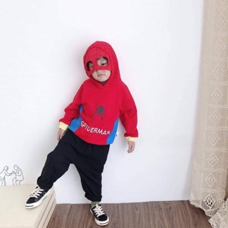 Áo người nhện thu đông