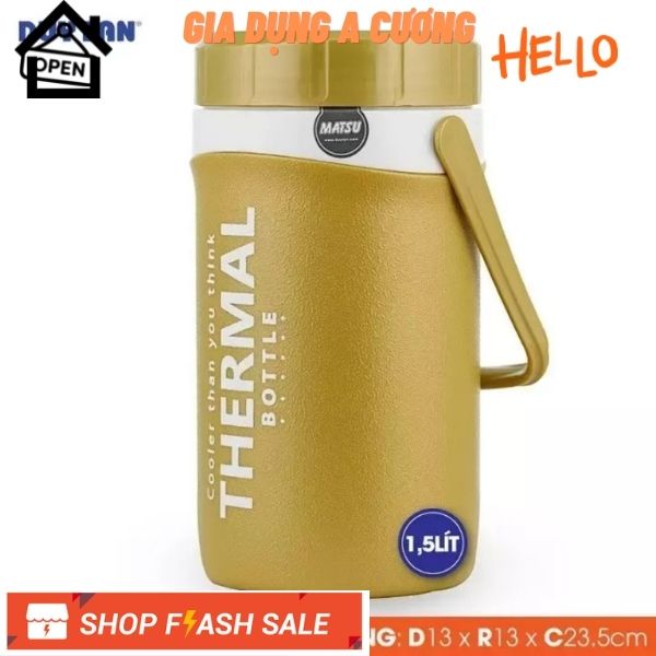 BÌNH GIỮ NHIỆT THERMAL CA NHỰA DUY TÂN 750ML - 1000ML - 1500ML MATSU