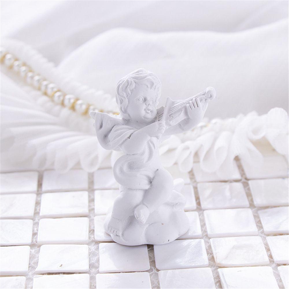 Tượng Thiên Thần Nhỏ Bằng Nhựa Resin Phong Cách Vintage