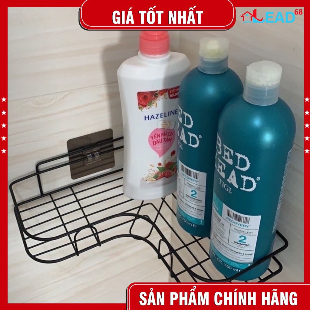 Kệ dán góc tường nhà tắm, phun sơn không rỉ , siêu dính