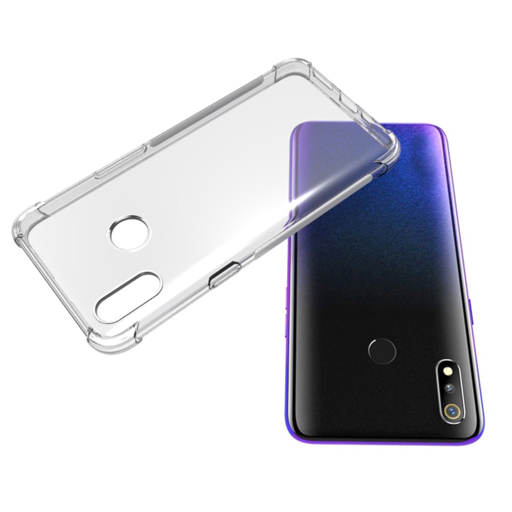 Ốp điện thoại nhựa TPU trong suốt hỗ trợ giảm sốc tốt cho Realme C1 C2 U1 2 3 X XT 6i 5i 5s 5 Pro | BigBuy360 - bigbuy360.vn