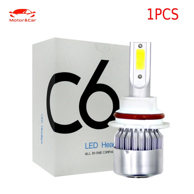 Bóng đèn LED công suất cao C6 6000K ánh sáng trắng dành cho xe hơi