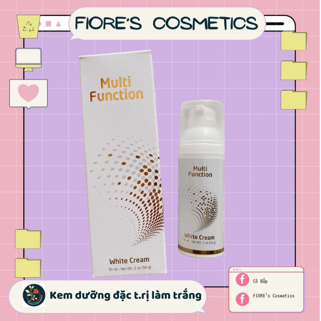 Kem trắng da ngừa n.ám Onmacabim Multi Function White Cream